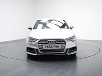 USED 2016 AUDI S3 2.0 TFSI Sportback 5dr Petrol S Tronic quattro Euro 6 (s/s) (310 ps) FULL HISTORY+SAT NAV+HEATED LEATHER