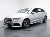 USED 2016 AUDI S3 2.0 TFSI Sportback 5dr Petrol S Tronic quattro Euro 6 (s/s) (310 ps) FULL HISTORY+SAT NAV+HEATED LEATHER
