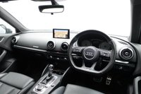 USED 2016 AUDI S3 2.0 TFSI Sportback 5dr Petrol S Tronic quattro Euro 6 (s/s) (310 ps) FULL HISTORY+SAT NAV+HEATED LEATHER