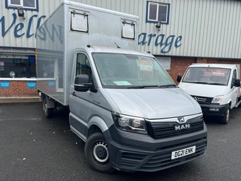 2021 MAN TGE 2.0 3100d Chassis Cab 2dr Diesel Manual FWD LWB Euro 6 (s/s) (102 ps) &pound;9950.00