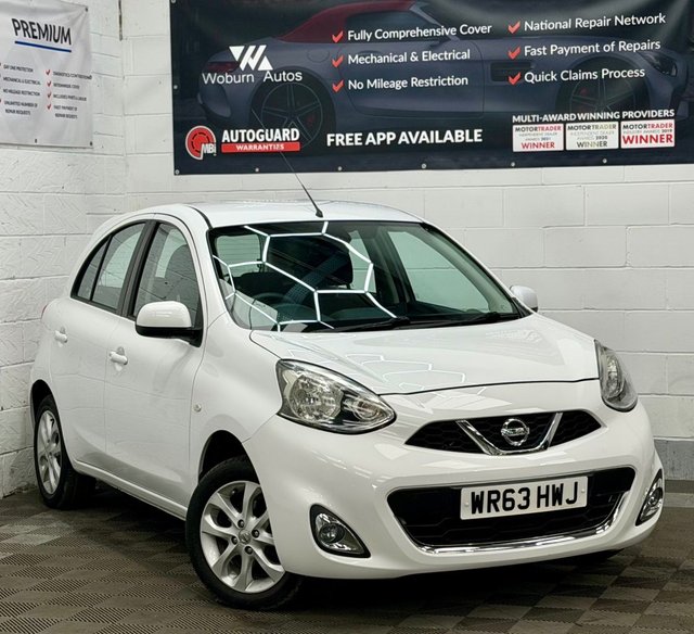 2013 63 NISSAN MICRA 1.2 Acenta Hatchback 5dr Petrol CVT Euro 5 (80 ps) 