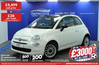 USED 2018 68 FIAT 500 1.2 Pop Hatchback 3dr Petrol Manual Euro 6 (s/s) (69 bhp) 