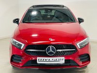 USED 2022 71 MERCEDES-BENZ A-CLASS 1.3 A250e 15.6kWh AMG Line Edition (Premium Plus) Hatchback 5dr Petrol Plug-in Hybrid 8G-DCT Euro 6 (s/s) (218 ps) Patagonia Red | Black Leather Interior | Panoramic Roof | Night Pack | Ambient Lighting | Privacy Glass | Widescreen Media | Heated Seats
