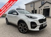 USED 2019 19 KIA SPORTAGE 1.6 T-GDi GT-Line S SUV 5dr Petrol DCT AWD Euro 6 (s/s) (174 bhp) SERVICE HISTORY 2 KEYS