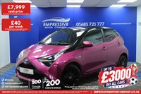 USED 2018 18 TOYOTA AYGO 1.0 VVT-i x-cite Hatchback 5dr Petrol Manual Euro 6 (71 ps) 