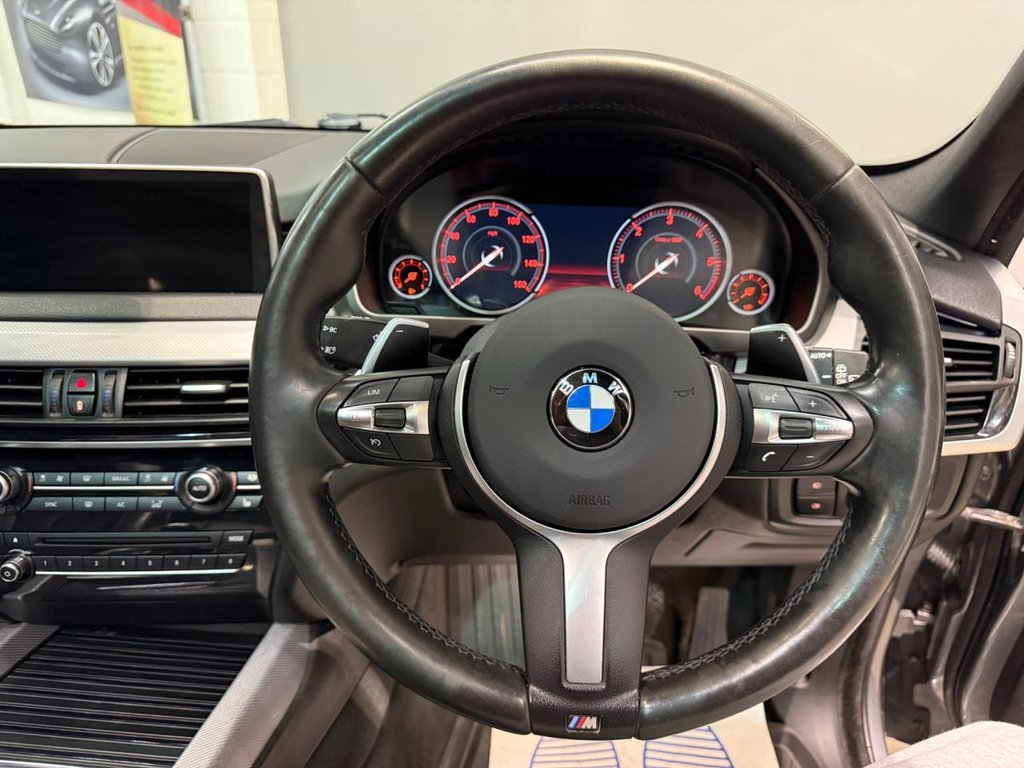 USED 2016 66 BMW X5 3.0 30d M Sport SUV 5dr Diesel Auto xDrive Euro 6 (s/s) (258 ps) HARMAN KARDON-360 VIEW-HEADS UP