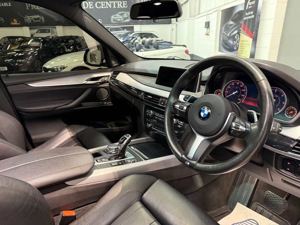 USED 2016 66 BMW X5 3.0 30d M Sport SUV 5dr Diesel Auto xDrive Euro 6 (s/s) (258 ps) HARMAN KARDON-360 VIEW-HEADS UP