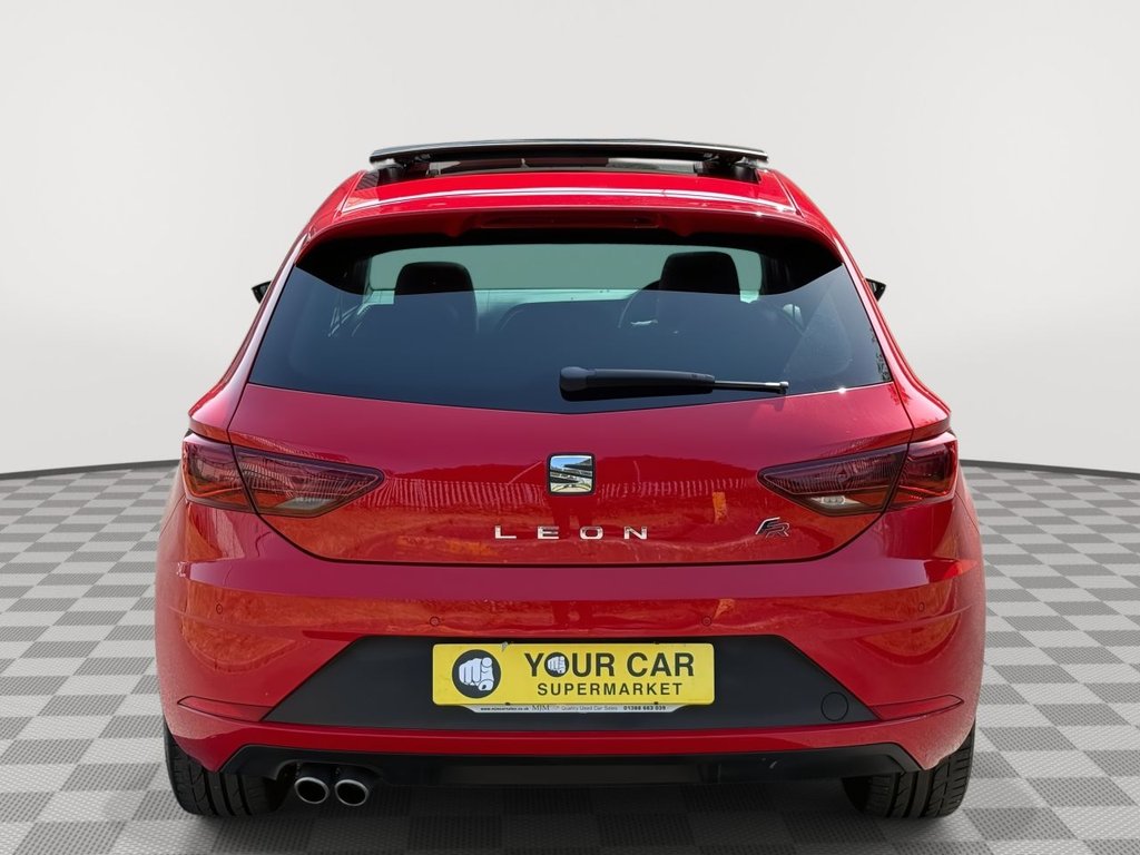 USED 2020 20 SEAT LEON 2.0 TDI FR Black Edition Hatchback 5dr Diesel DSG Euro 6 (s/s) (150 ps) Pan Roof-Heated Seats-CarPlay