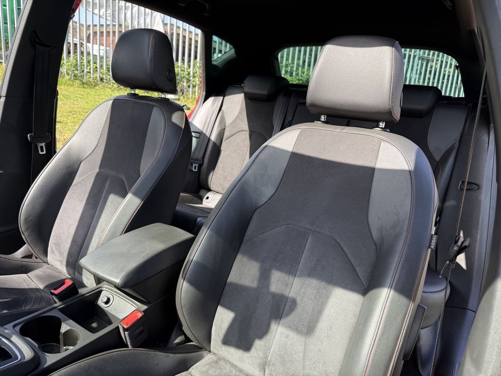 USED 2020 20 SEAT LEON 2.0 TDI FR Black Edition Hatchback 5dr Diesel DSG Euro 6 (s/s) (150 ps) Pan Roof-Heated Seats-CarPlay