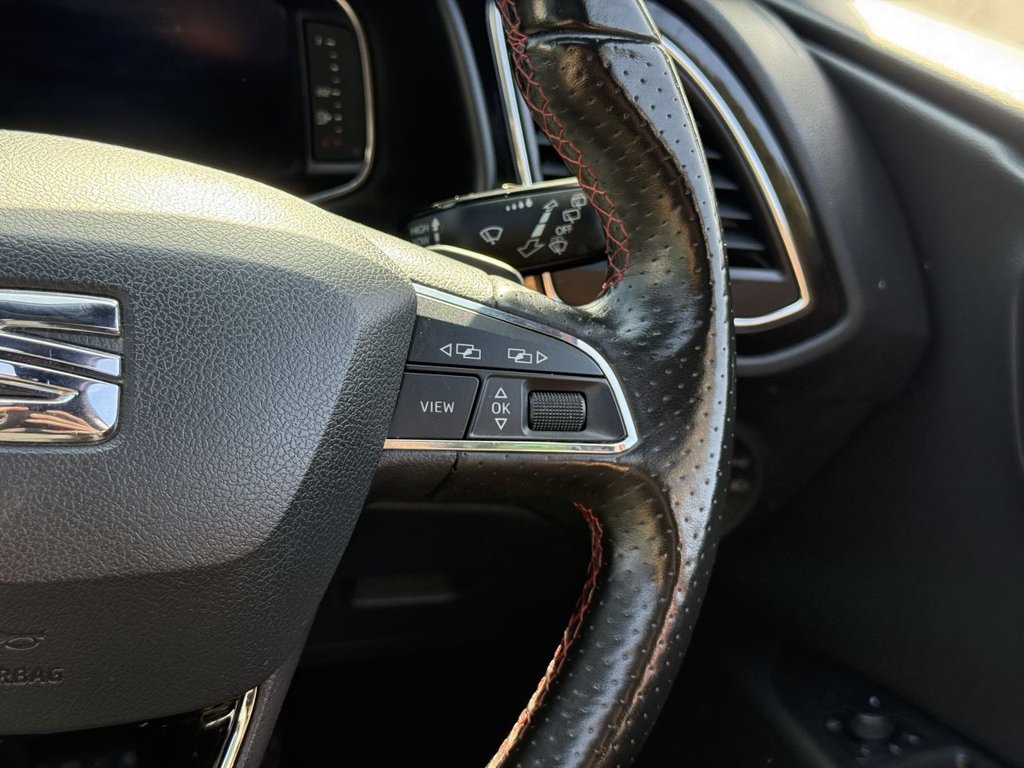 USED 2020 20 SEAT LEON 2.0 TDI FR Black Edition Hatchback 5dr Diesel DSG Euro 6 (s/s) (150 ps) Pan Roof-Heated Seats-CarPlay