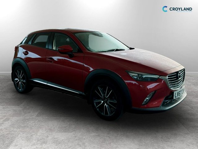 View our Mazda CX-3 2.0 SKYACTIV-G Sport Nav SUV 5dr Petrol Auto Euro 6 (s/s) (121 ps)
