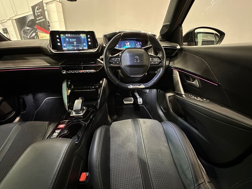 USED 2020 70 PEUGEOT E-208 50kWh GT Line Hatchback 5dr Electric Auto (136 ps) 