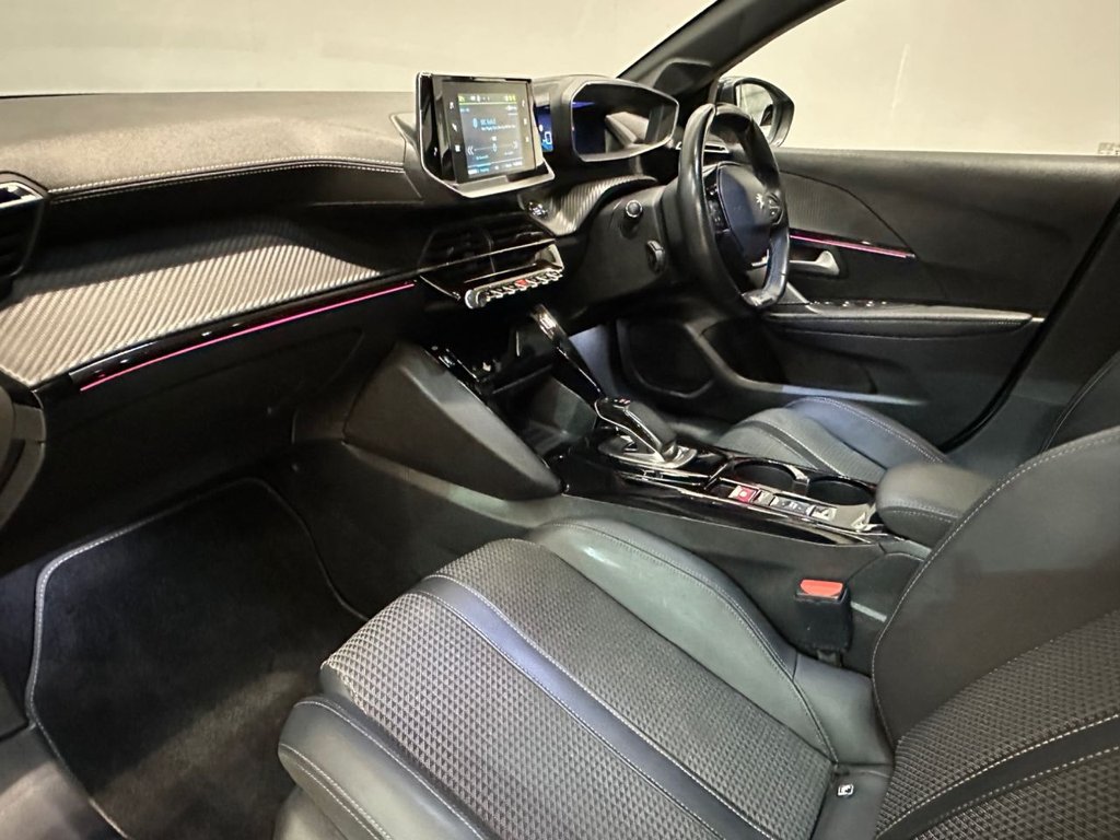 USED 2020 70 PEUGEOT E-208 50kWh GT Line Hatchback 5dr Electric Auto (136 ps) 