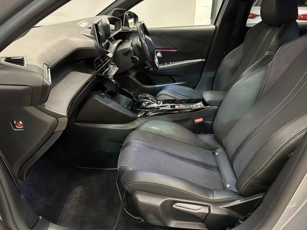USED 2020 70 PEUGEOT E-208 50kWh GT Line Hatchback 5dr Electric Auto (136 ps) 