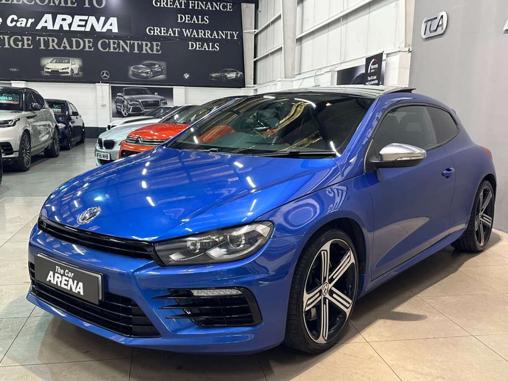 USED 2014 64 VOLKSWAGEN SCIROCCO 2.0 TSI BlueMotion Tech R Hatchback 3dr Petrol DSG Euro 6 (s/s) (280 ps) SERVICE HISTORY-DSG@51-TIMING BLET