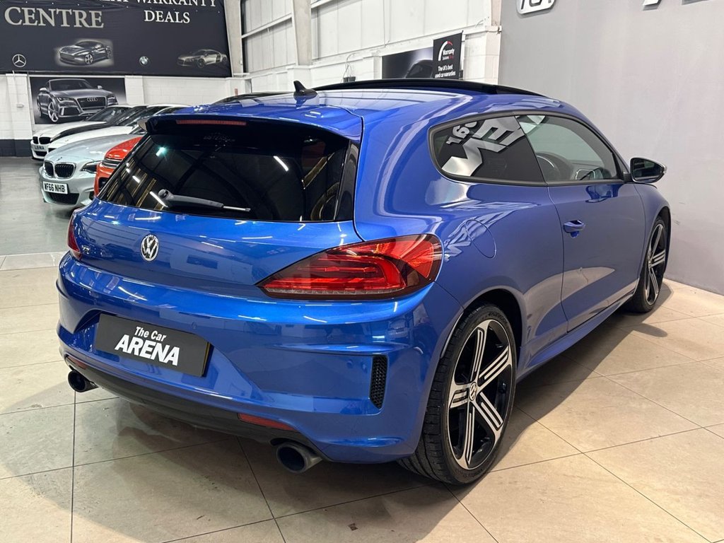 USED 2014 64 VOLKSWAGEN SCIROCCO 2.0 TSI BlueMotion Tech R Hatchback 3dr Petrol DSG Euro 6 (s/s) (280 ps) SERVICE HISTORY-DSG@51-TIMING BLET