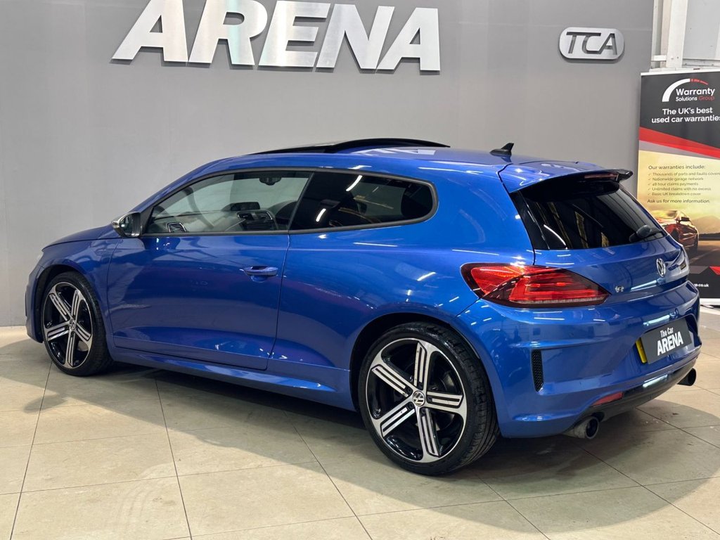 USED 2014 64 VOLKSWAGEN SCIROCCO 2.0 TSI BlueMotion Tech R Hatchback 3dr Petrol DSG Euro 6 (s/s) (280 ps) SERVICE HISTORY-DSG@51-TIMING BLET