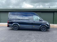 USED 2021 21 MAN TGE MAN TGE 3.140 AUTO 2.0TDI 140 MWB BLACK VAN ***VAT INCLUDED*** 