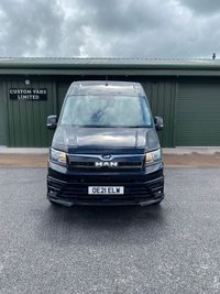 USED 2021 21 MAN TGE MAN TGE 3.140 AUTO 2.0TDI 140 MWB BLACK VAN ***VAT INCLUDED*** 