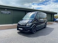 USED 2021 21 MAN TGE MAN TGE 3.140 AUTO 2.0TDI 140 MWB BLACK VAN ***VAT INCLUDED*** 