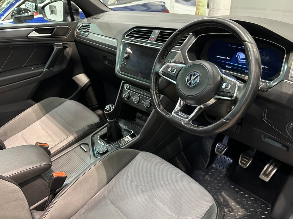 USED 2017 67 VOLKSWAGEN TIGUAN 2.0 TDI R-Line SUV 5dr Diesel Manual 4Motion Euro 6 (s/s) (150 ps) DIGITAL DASH-HEATED SEAT-DAB-CRUISE