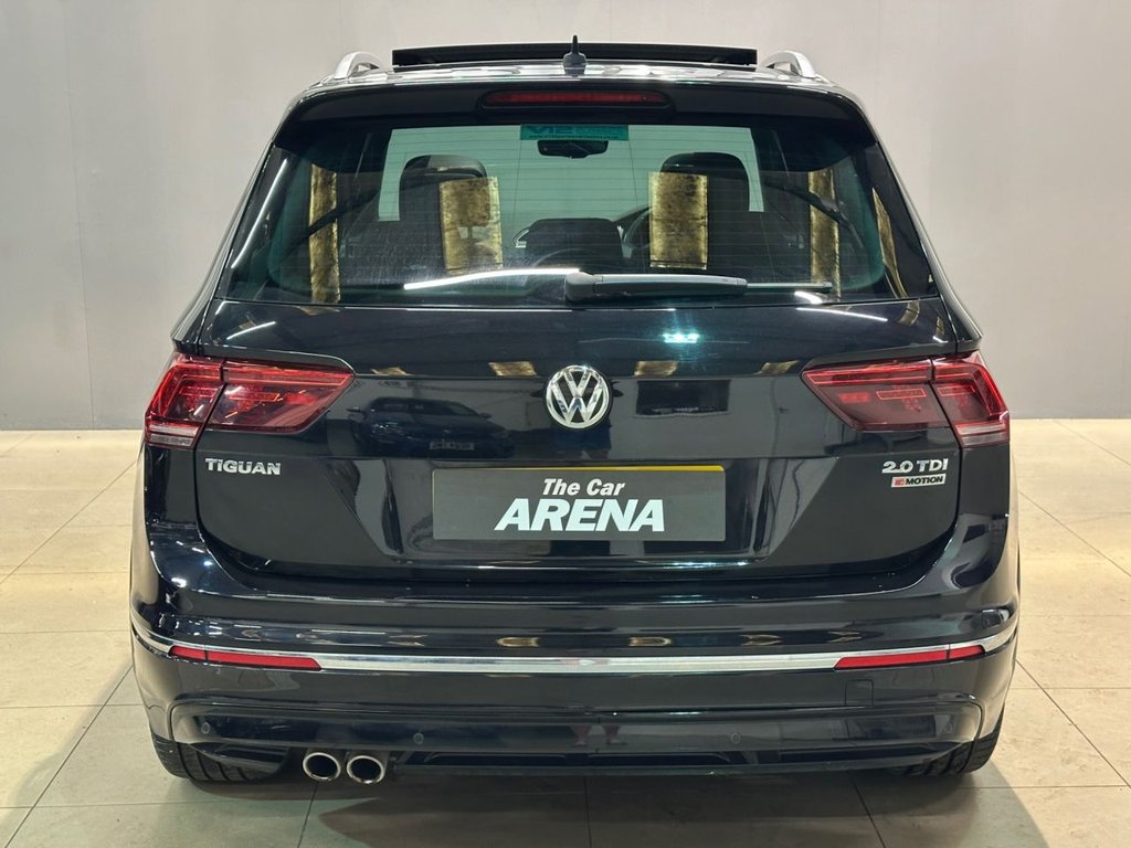 USED 2017 67 VOLKSWAGEN TIGUAN 2.0 TDI R-Line SUV 5dr Diesel Manual 4Motion Euro 6 (s/s) (150 ps) DIGITAL DASH-HEATED SEAT-DAB-CRUISE