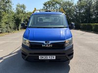 USED 2020 20 MAN TGE 2.0 3140d Dropside 2dr Diesel Manual RWD LWB Euro 6 (s/s) (140 ps) Tail Lift - Tow bar - Bluetooth