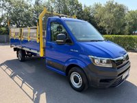 USED 2020 20 MAN TGE 2.0 3140d Dropside 2dr Diesel Manual RWD LWB Euro 6 (s/s) (140 ps) Tail Lift - Tow bar - Bluetooth