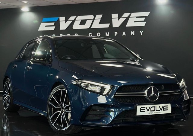 View our Mercedes-Benz A-Class 2.0 A35 AMG Edition (Premium) Hatchback 5dr Petrol 7G-DCT 4MATIC Euro 6 (s/s) (306 ps)