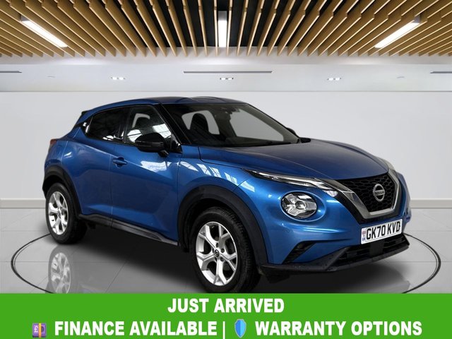 2020 70 NISSAN JUKE 1.0 DIG-T N-Connecta SUV 5dr Petrol DCT Auto Euro 6 (s/s) (114 ps) Bluetooth | Central Locking