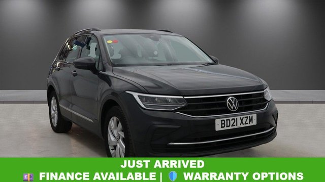 2021 21 VOLKSWAGEN TIGUAN 1.5 TSI Life SUV 5dr Petrol DSG Euro 6 (s/s) (150 ps) Bluetooth | Climate Control