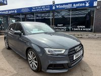 USED 2018 18 AUDI A3 1.5 TFSI CoD Black Edition Sportback 5dr Petrol Manual Euro 6 (s/s) (150 ps) 