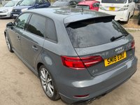 USED 2018 18 AUDI A3 1.5 TFSI CoD Black Edition Sportback 5dr Petrol Manual Euro 6 (s/s) (150 ps) 