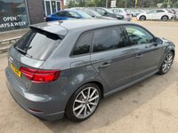 USED 2018 18 AUDI A3 1.5 TFSI CoD Black Edition Sportback 5dr Petrol Manual Euro 6 (s/s) (150 ps) 