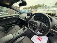 USED 2018 18 AUDI A3 1.5 TFSI CoD Black Edition Sportback 5dr Petrol Manual Euro 6 (s/s) (150 ps) 