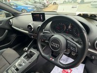 USED 2018 18 AUDI A3 1.5 TFSI CoD Black Edition Sportback 5dr Petrol Manual Euro 6 (s/s) (150 ps) 