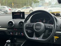 USED 2018 18 AUDI A3 1.5 TFSI CoD Black Edition Sportback 5dr Petrol Manual Euro 6 (s/s) (150 ps) 