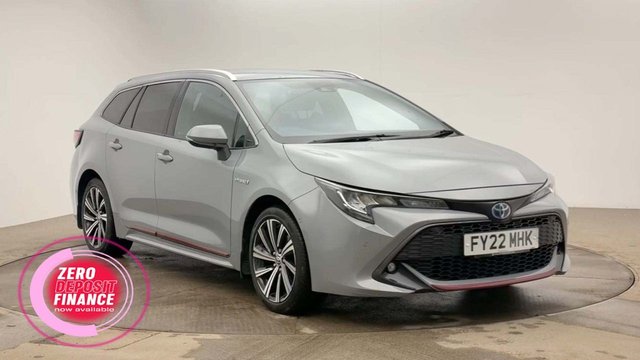 2022 TOYOTA COROLLA 1.8 VVT H GPF DESIGN TOURING SPORTS 5DR PETROL HYBRID CVT EURO... photo