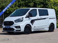 USED 2020 20 FORD TRANSIT CUSTOM 2.0 320 EcoBlue MS-RT Crew Van Double Cab 5dr Diesel Auto L1 H1 Euro 6 (s/s) (185 ps) Stunning MS-RT Auto Crew Cab