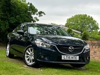 USED 2015 15 MAZDA MAZDA6 2.0 SKYACTIV-G SE-L Saloon 4dr Petrol Manual Euro 6 (s/s) (145 ps) *7 Stamps, Full 12 Month MOT*