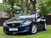 USED 2015 15 MAZDA MAZDA6 2.0 SKYACTIV-G SE-L Saloon 4dr Petrol Manual Euro 6 (s/s) (145 ps) *7 Stamps, Full 12 Month MOT*