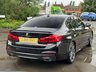 USED 2018 18 BMW 5 SERIES 2.0 520d M Sport Auto Euro 6 (s/s) 4dr CREAM LEATHER INTERIOR