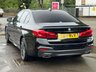 USED 2018 18 BMW 5 SERIES 2.0 520d M Sport Auto Euro 6 (s/s) 4dr CREAM LEATHER INTERIOR
