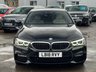 USED 2018 18 BMW 5 SERIES 2.0 520d M Sport Auto Euro 6 (s/s) 4dr CREAM LEATHER INTERIOR