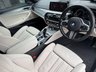USED 2018 18 BMW 5 SERIES 2.0 520d M Sport Auto Euro 6 (s/s) 4dr CREAM LEATHER INTERIOR