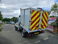 USED 2021 21 IVECO DAILY 50C16 CREW CAB AUTO TIPPER WHEELIE BIN LORRY ULEZ FREE ZONE 