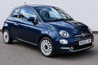 USED 2022 22 FIAT 500 1.0 MHEV Dolcevita Hatchback 3dr Petrol Manual Euro 6 (s/s) (70 bhp) LEATHER, PAN ROOF, LOW MILEAGE