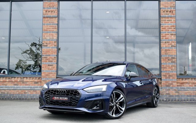 View our Audi A5 2.0 TDI 35 Black Edition Sportback 5dr Diesel S Tronic Euro 6 (s/s) (163 ps)