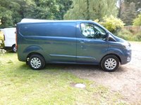 USED 2023 23 FORD TRANSIT CUSTOM 2.0 320 EcoBlue Limited Panel Van 5dr Diesel Manual L1 H1 Euro 6 (s/s) (170 ps) &pound;1500 Options, Security locks