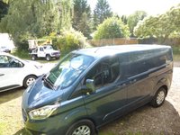 USED 2023 23 FORD TRANSIT CUSTOM 2.0 320 EcoBlue Limited Panel Van 5dr Diesel Manual L1 H1 Euro 6 (s/s) (170 ps) &pound;1500 Options, Security locks